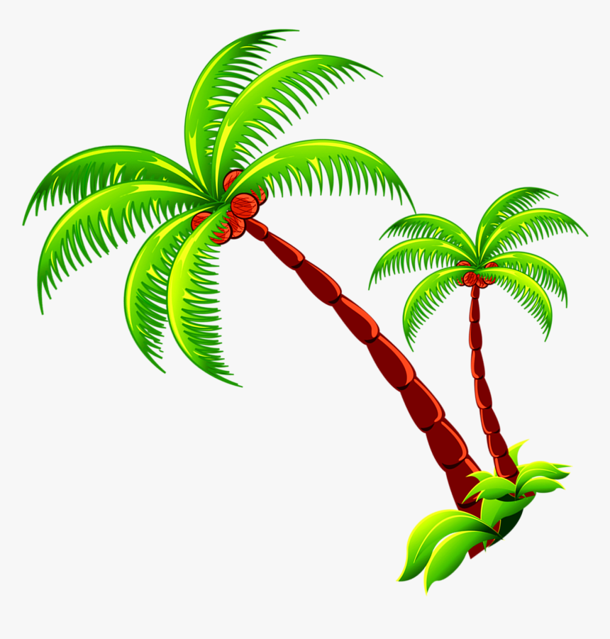 Coconut Tree Branch Free Photo Png Clipart - Coconut Tree Clipart Png, Transparent Png, Free Download