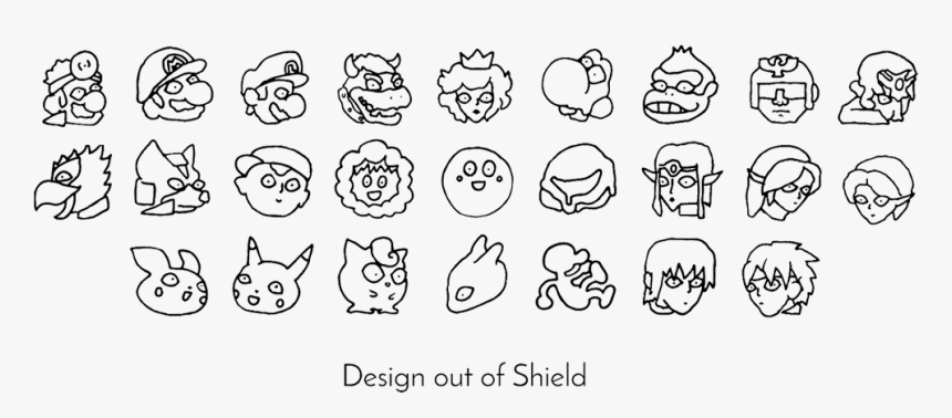 Design Out Of Shield Usa - Cartoon, HD Png Download, Free Download