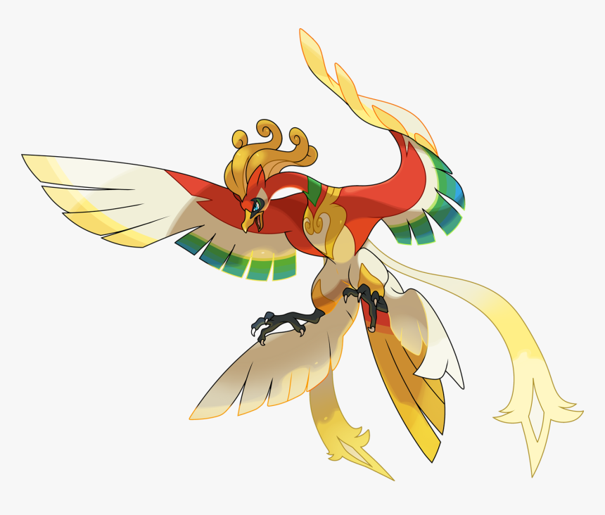 Ho-oh Arisen Forme - Pokemon Phoenix Rising Ho Oh, HD Png Download, Free Download