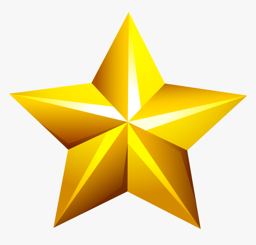 Golden Star Png - Golden Star Transparent Png, Png Download, Free Download