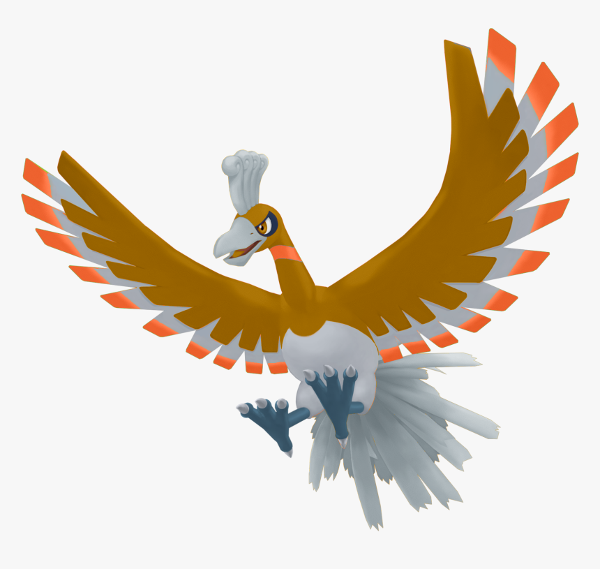 250 Ho-oh Gi Shiny - Catch Legendary Pokemon Go, HD Png Download, Free Download