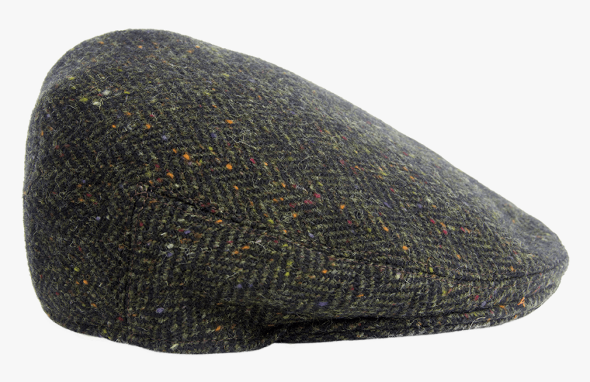 Flat-cap - Donegal Tweed Flat Cap Dark Green, HD Png Download, Free Download