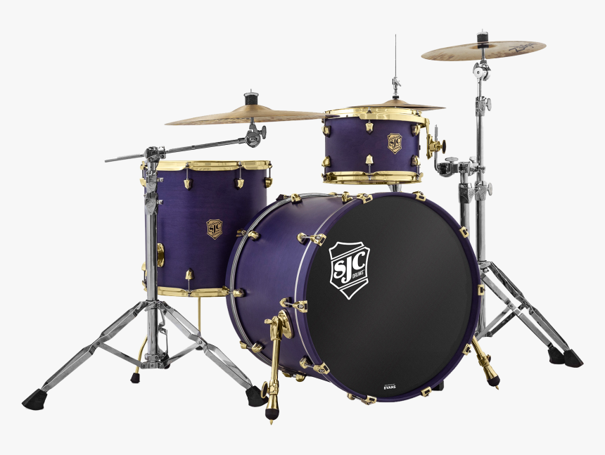 Royal Purple Navigator Sjc Drums - Josh Dun Bandito Kit, HD Png Download, Free Download