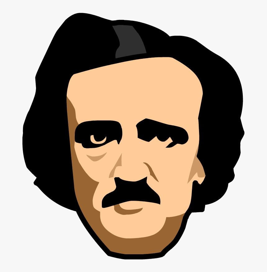 Edgar Allan Poe - Edgar Allan Poe Icon, HD Png Download, Free Download