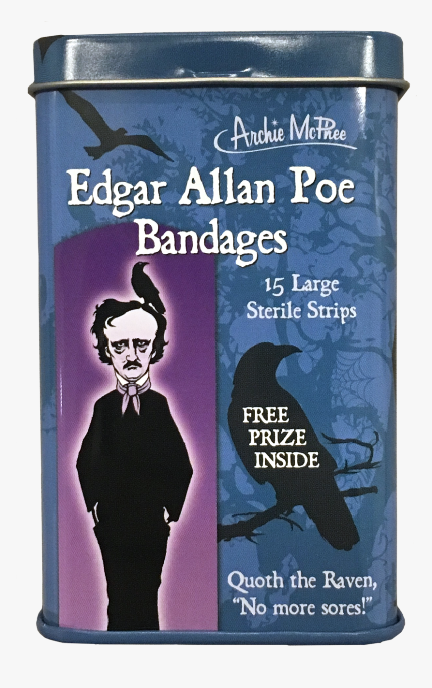 Edgar Allan Poe Bandages, HD Png Download, Free Download