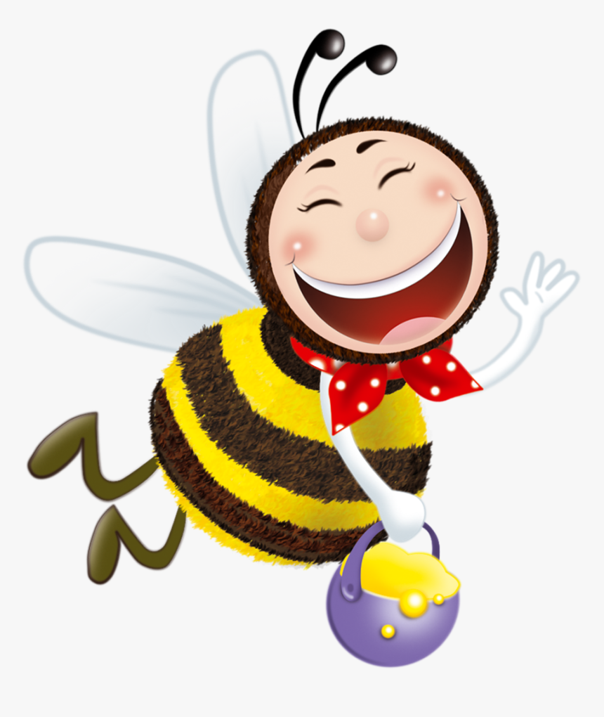 B *✿* Bee Clipart, Bee Theme, Cartoon Stickers, Bumble - Cartoon, HD Png Download, Free Download