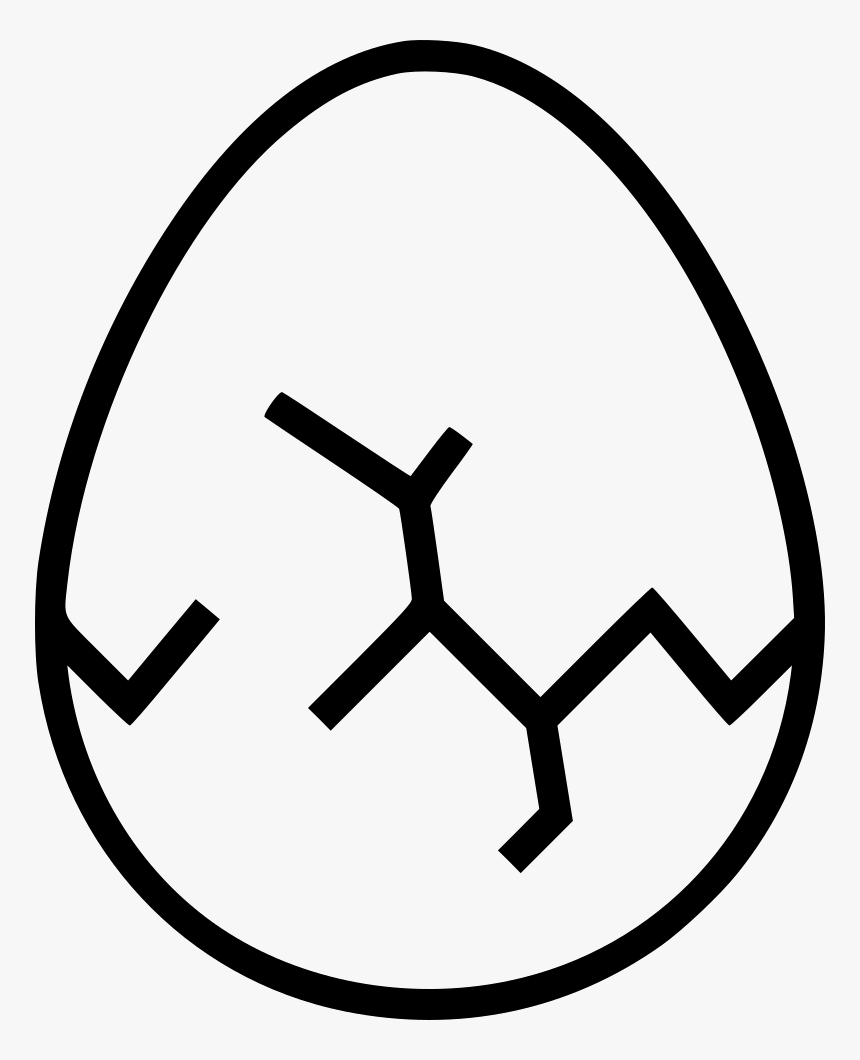 Cracks Texture Png - Cartoon Cracked Egg Png, Transparent Png, Free Download