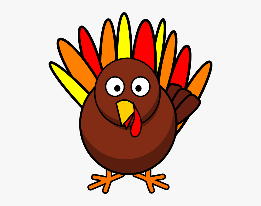 Round Turkey At Vector Clipart Clipart - Turkey Clip Art, HD Png Download, Free Download