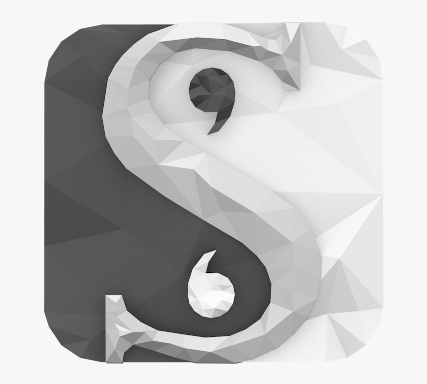 Low Poly Scrivener Icon By Benwurth-d71zc46 - Scrivener Icon Png, Transparent Png, Free Download
