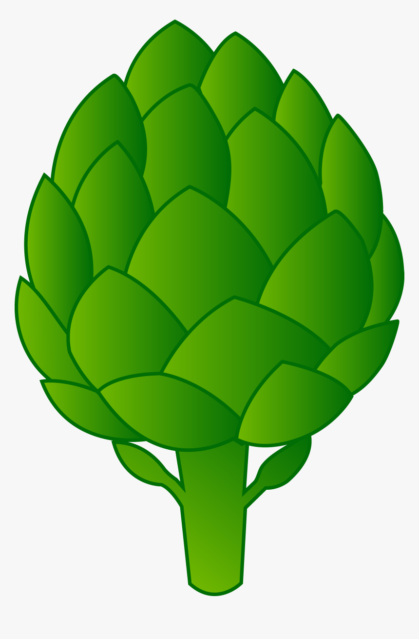 Best Lettuce Clipart - Artichoke Clipart, HD Png Download, Free Download