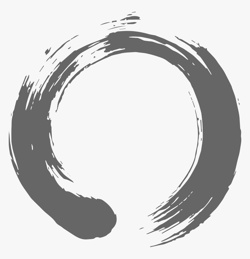 Grey Zen Circle, HD Png Download, Free Download