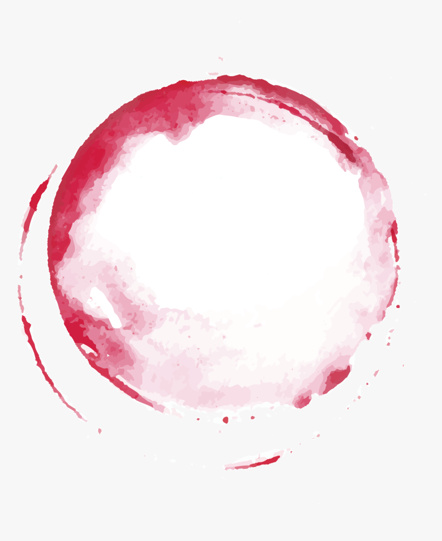 Hand Painted Red Circle Png Download - Circle, Transparent Png, Free Download