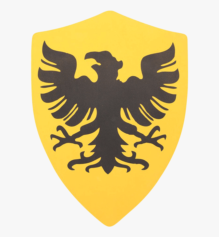 Black Eagle Larp Heater Shield - German Medieval Shield, HD Png Download, Free Download