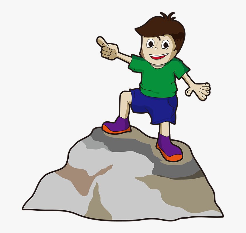 Pointing Kid Clipart Png, Transparent Png, Free Download