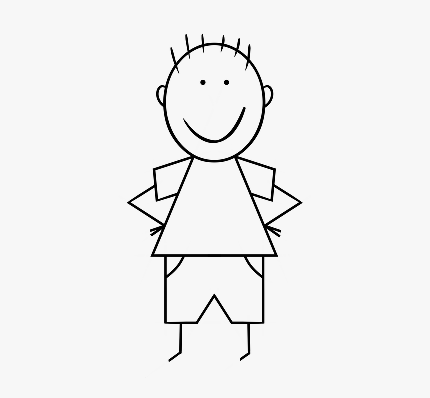 Boy, Stick Figure, Drowning, Human - Boy Stick Figure Png, Transparent Png  - kindpng