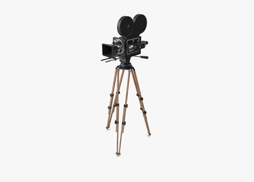 Camera On Tripod Png, Transparent Png, Free Download