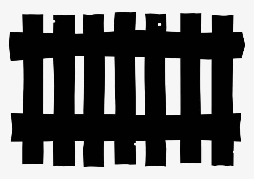 Fence Silhouette Clipart, HD Png Download, Free Download