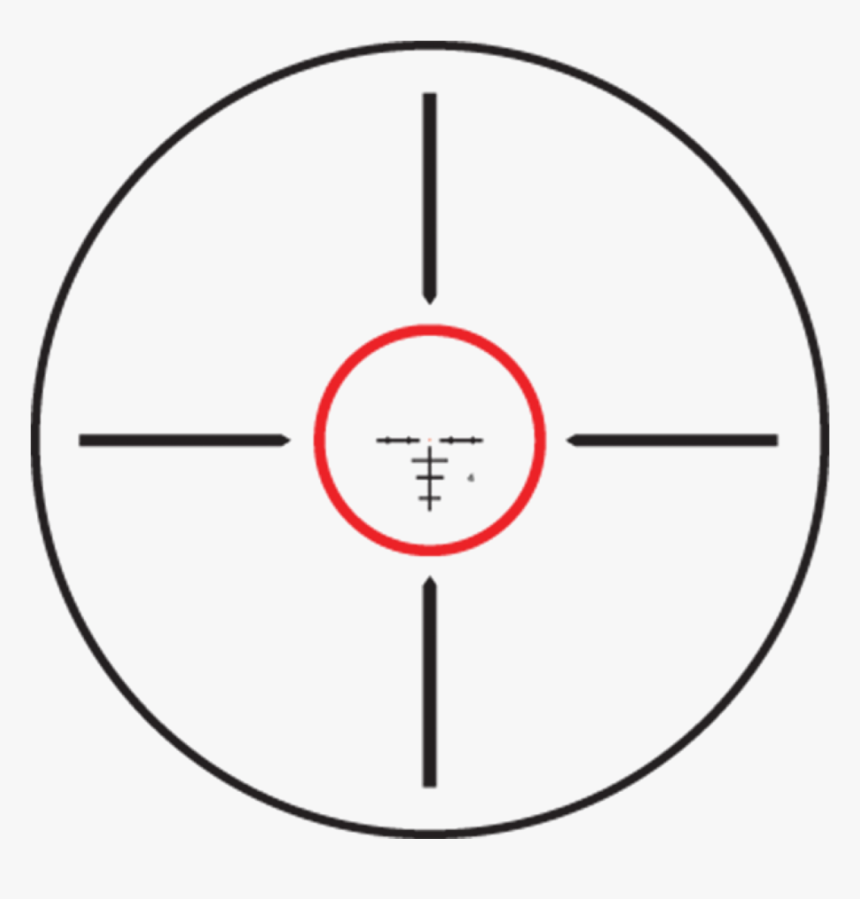 Rifle Scope Png - Circle, Transparent Png, Free Download