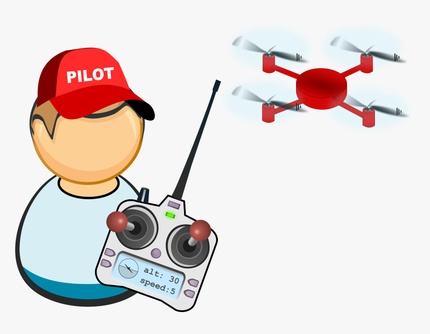 Drone / Uav Pilot Clip Arts - Clipart Drones, HD Png Download, Free Download