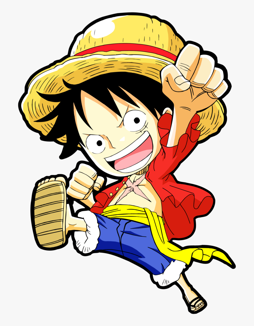 One Piece Luffy Chibi, HD Png Download is free transparent png image. 