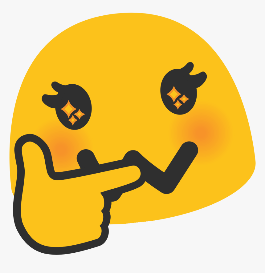 Owo Transparent Discord - Thinking Emoji Blob, HD Png Download, Free Download