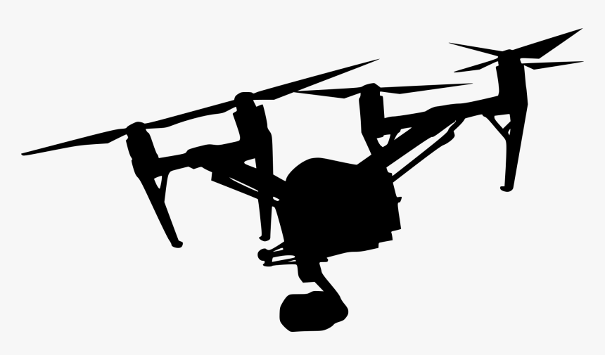 Drone Silhouette Transparent Background, HD Png Download, Free Download