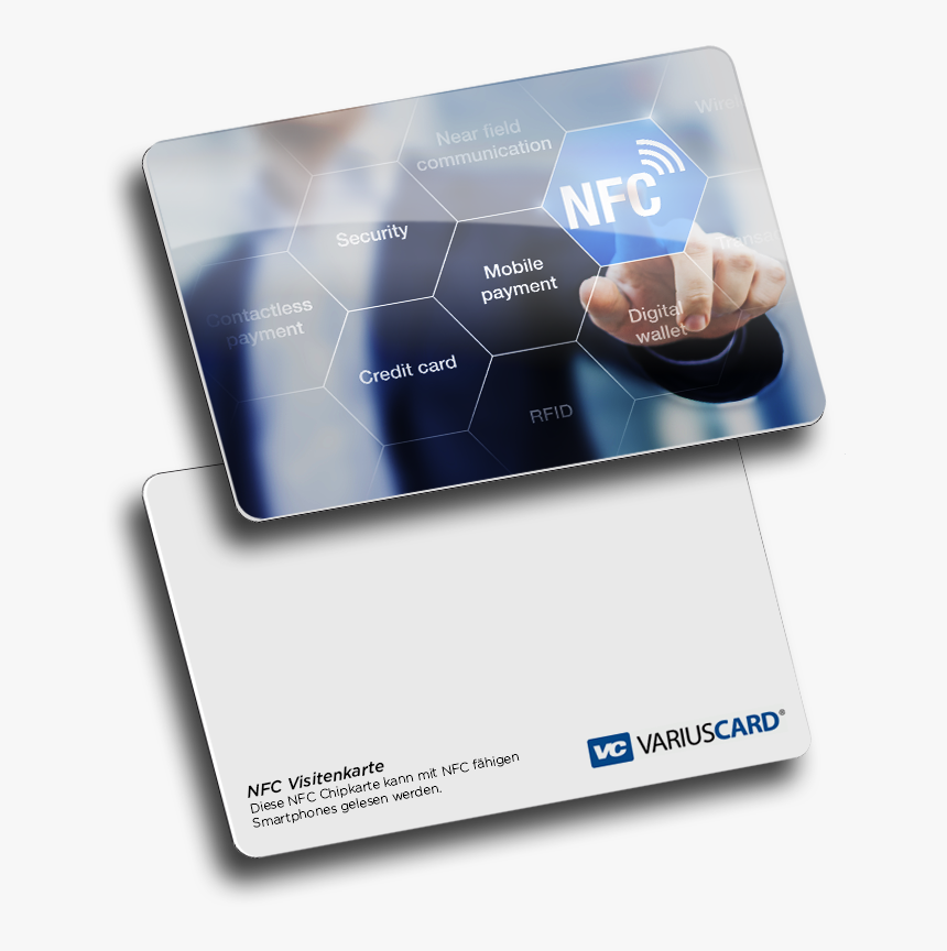 Transparent Blank Business Card Png - Nfc Card Design, Png Download, Free Download