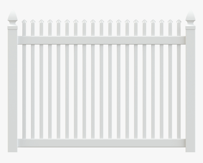 Classic Vinyl Picket Fence - Picket Fence, HD Png Download, Free Download