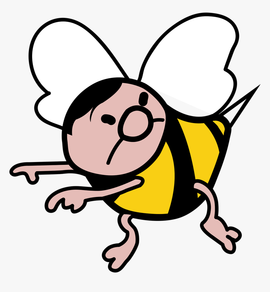 Bee, Bug, Bumble Bee, Flight Director, Flyer, Honey - Abelhas Enxame Desenho Png, Transparent Png, Free Download