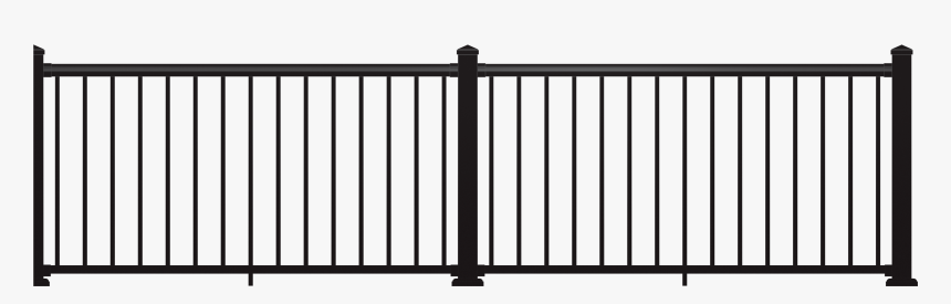 Black Railing Png, Transparent Png, Free Download