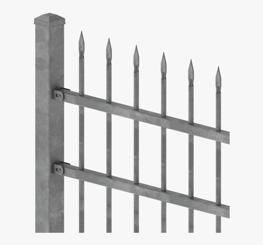 The Chief Spike Top Close Up Render - Metal Security Fence Spike, HD Png Download, Free Download