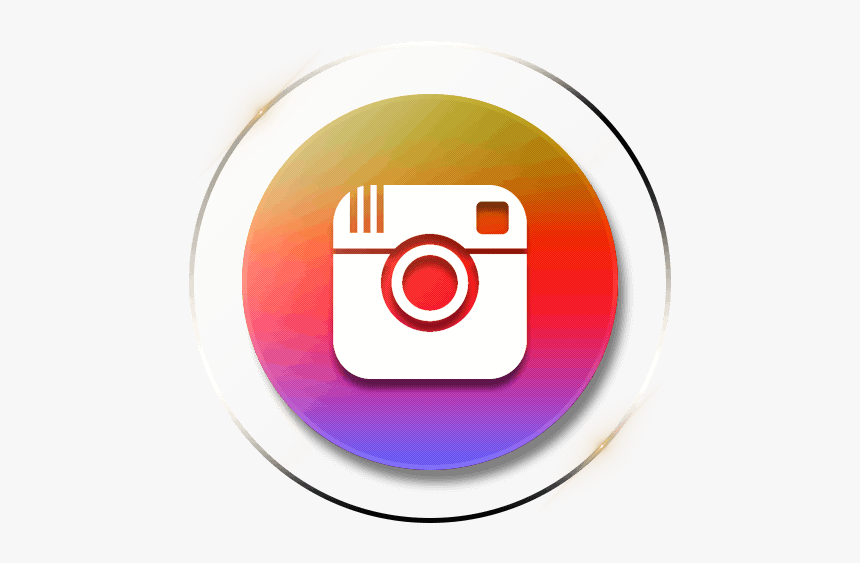 Round Instagram Graphic Transparent Background Png - Instagram, Png Download, Free Download