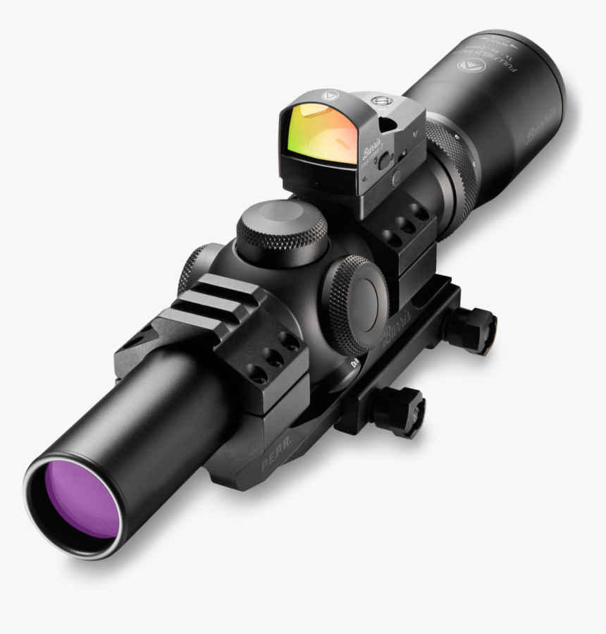 Burris Scope With Red Dot, HD Png Download, Free Download
