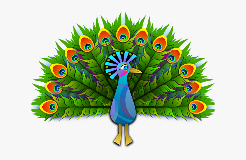 Transparent Background Peacock Clipart, HD Png Download, Free Download