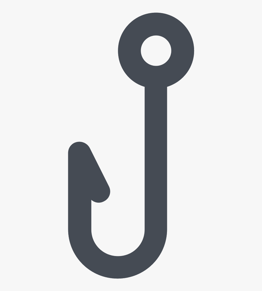 Fish Hook Png - Fish Hook Icon Png, Transparent Png, Free Download