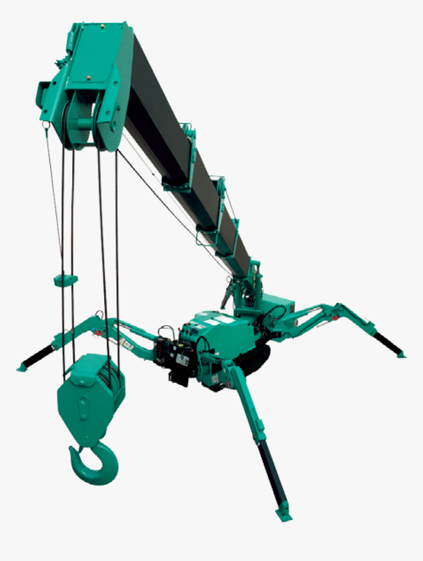 Crane That Fits Through A Door - 285 Maeda Spider Crane, HD Png Download, Free Download