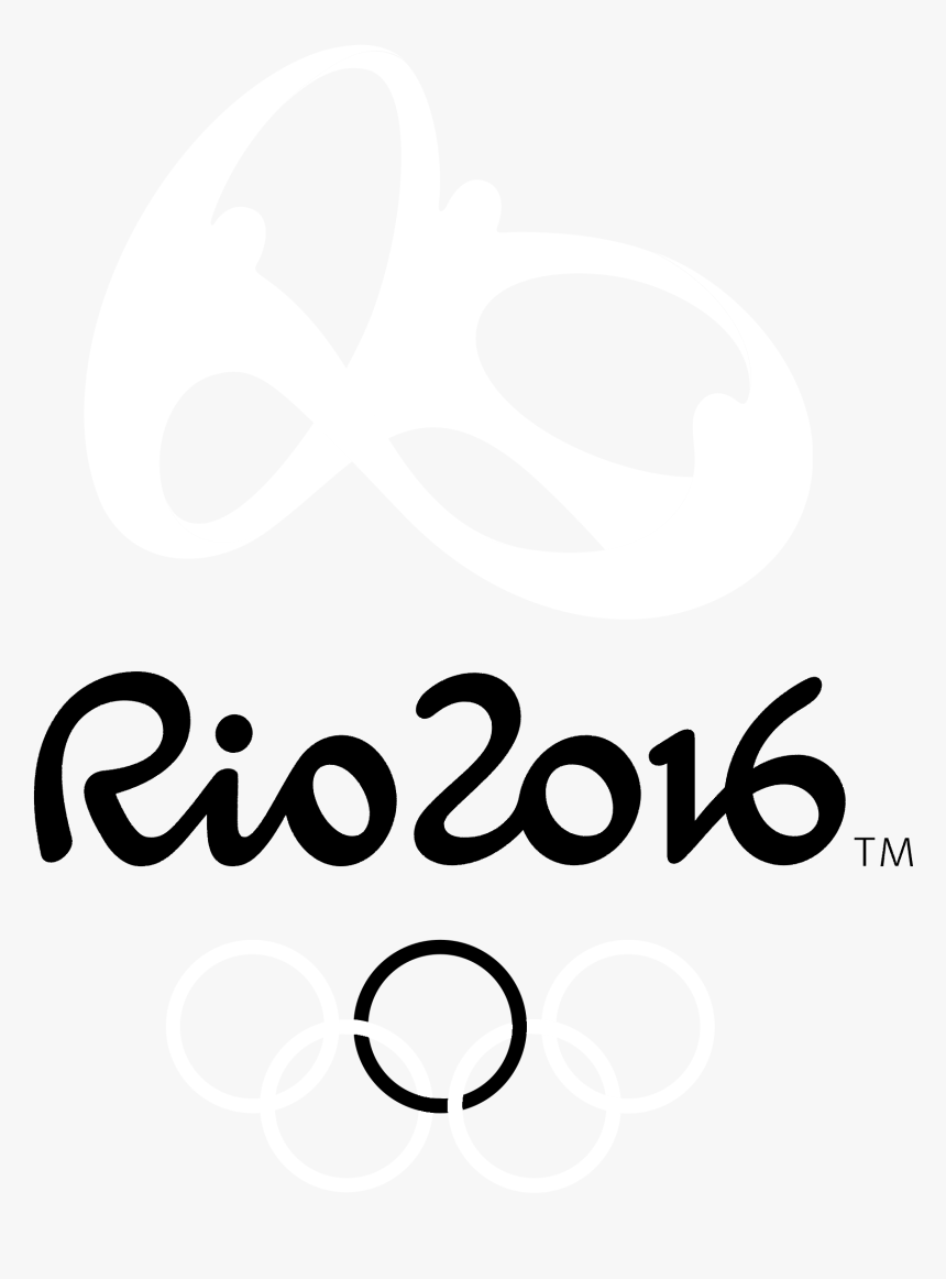 Olympics Rio 2016 Logo Black And White Olympic Games 2016 Logo Hd Png Download Kindpng