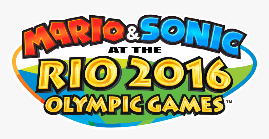 Mario And Sonic At The Rio 2016 Olympic Games Logo, HD Png Download, Free Download