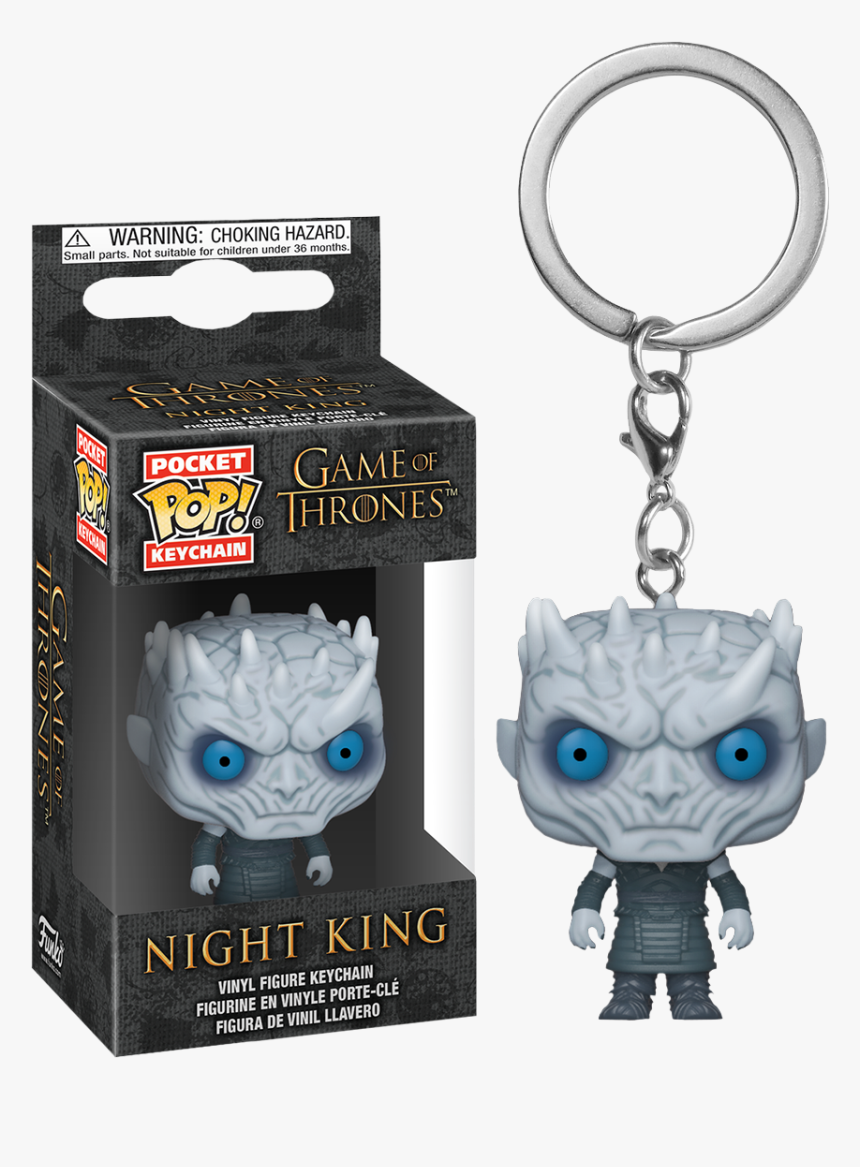 Game Of Thrones Night King Pocket Pop Keychain 2 Vinyl - Pocket Pop Keychain Night King, HD Png Download, Free Download