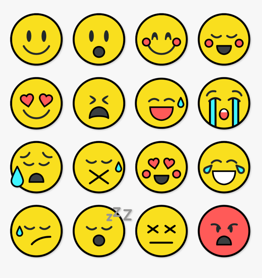 Transparent Emoji Border Clipart - Emoji Borders, HD Png Download, Free Download