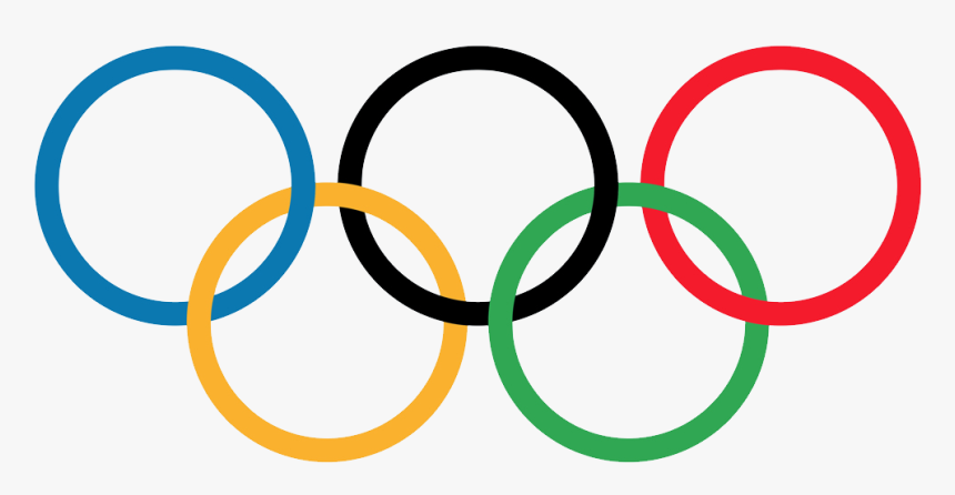 Torch Clipart Olympics Rio - Olympic Rings No Background, HD Png Download, Free Download