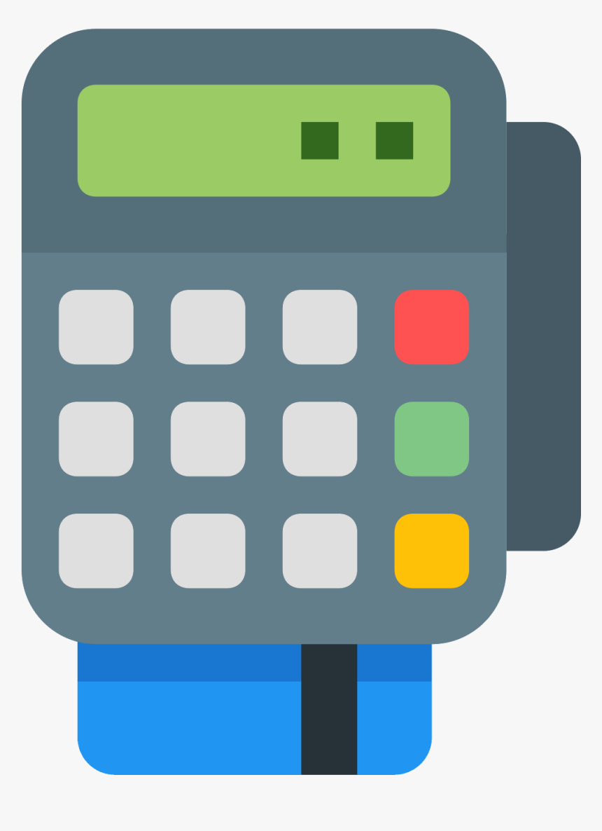 Icons Of Point Pos Sale Terminal Computer Clipart - Pos Terminal Icon Png, Transparent Png, Free Download