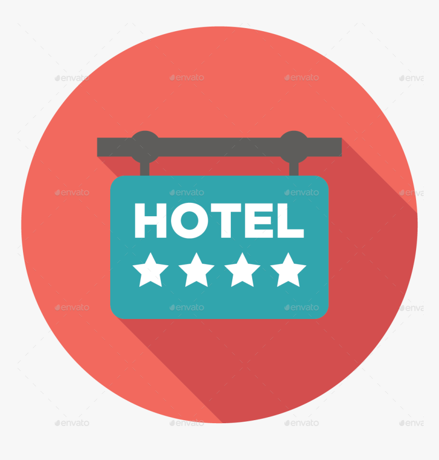 Hotel Icon Png Flat, Transparent Png, Free Download