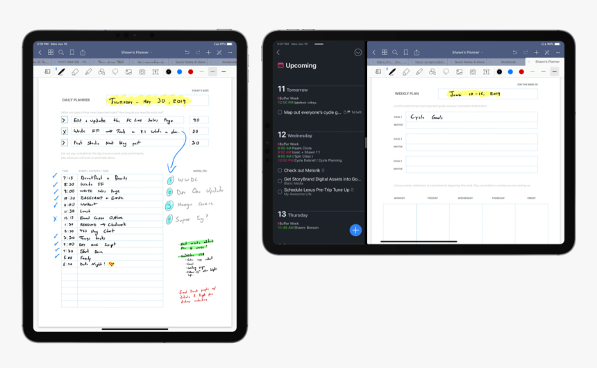 Goodnotes Vs Notability 2019, HD Png Download, Free Download