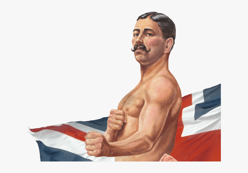 Vintage Boxer Flag - Vintage Bare Knuckle Boxer, HD Png Download, Free Download