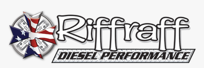 Riffraff Diesel Die Cut Window Decal - Riffraff Diesel, HD Png Download, Free Download