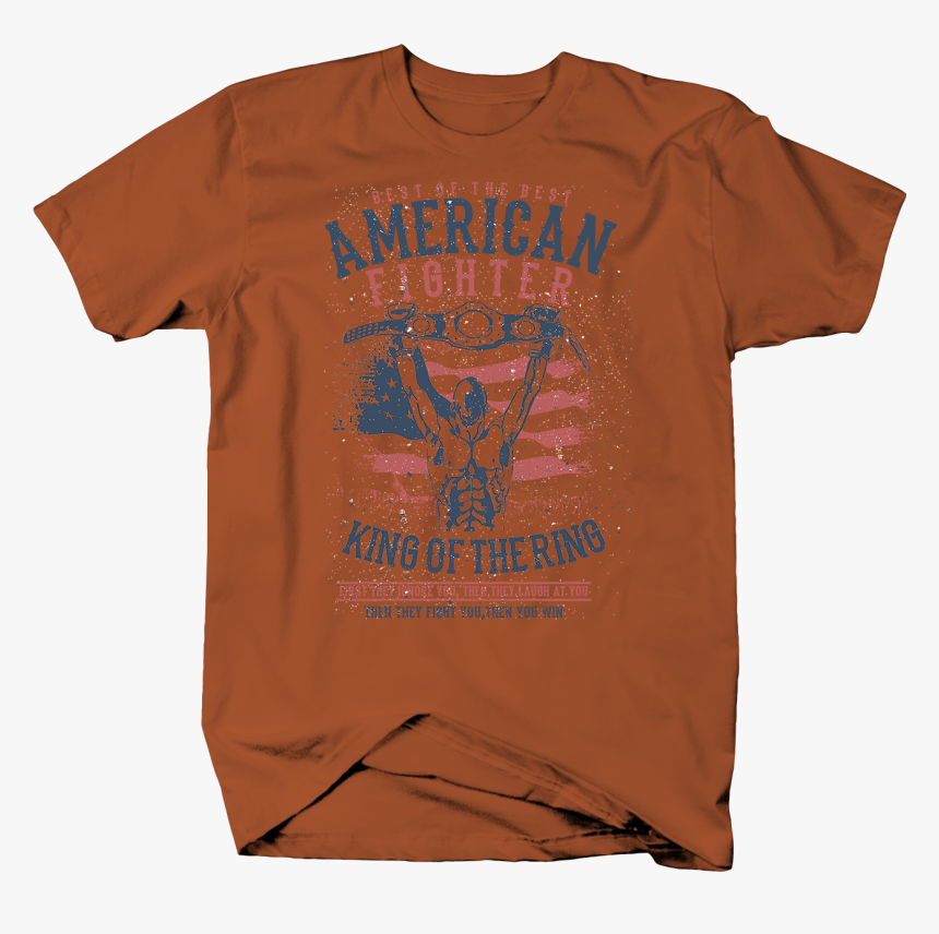 Best American Fighter King Of The Ring Boxer Holding - T-shirt, HD Png ...