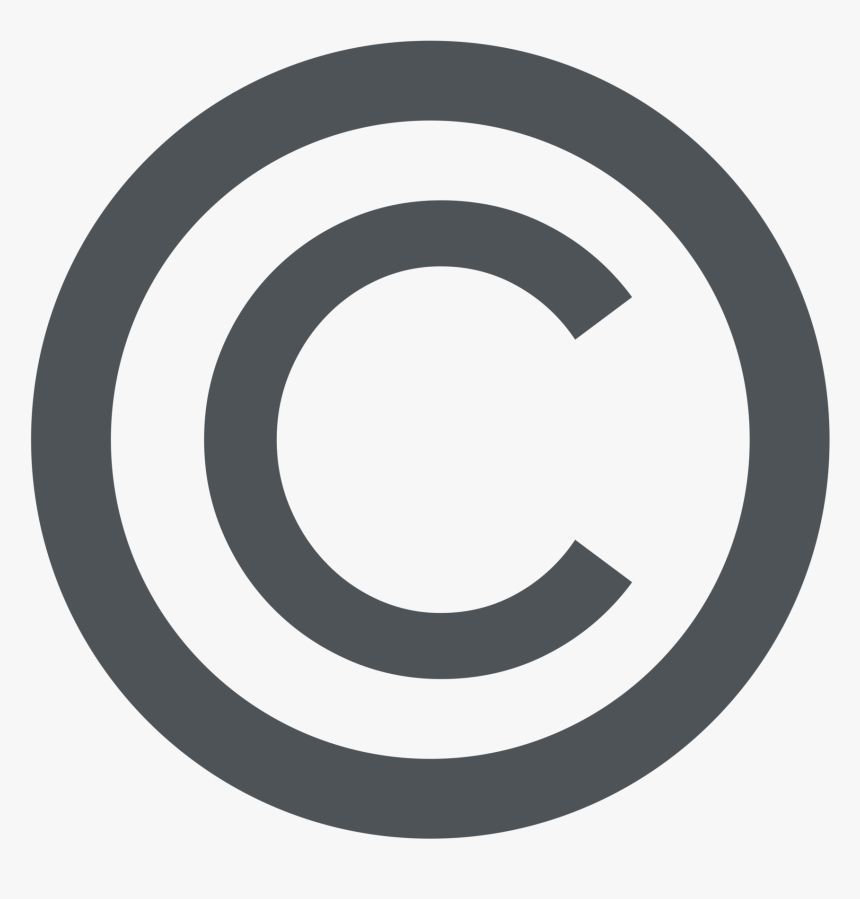 Copyright Symbol Emoji Trademark Transparent Background