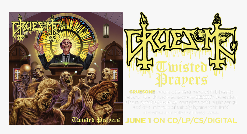 Gruesome Twisted Prayers Review, HD Png Download, Free Download