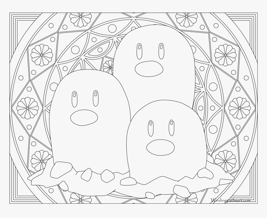 Adult Pokemon Coloring Pages, HD Png Download, Free Download